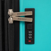 Чемодан-спиннер Francesco Molinary 197-PP1906/2-20BIR (бирюзовый)