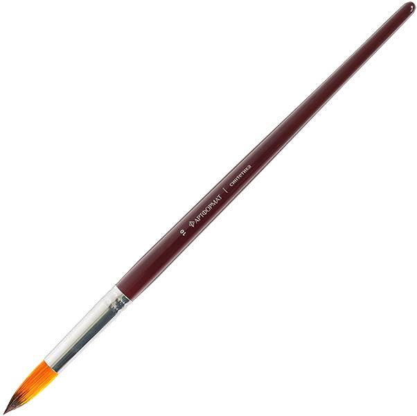 

Кисть для рисования АртФормат №10 AF15-021-10 (круглая, синтетика)