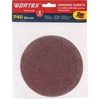 Набор шлифлистов Wortex 1325979 (4шт)