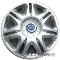 Набор колпаков на диски АКС – авто Наскар 13 40218 (серебристый)