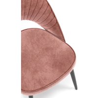 Стул Памир Новара F62 (розовый/черная опора)
