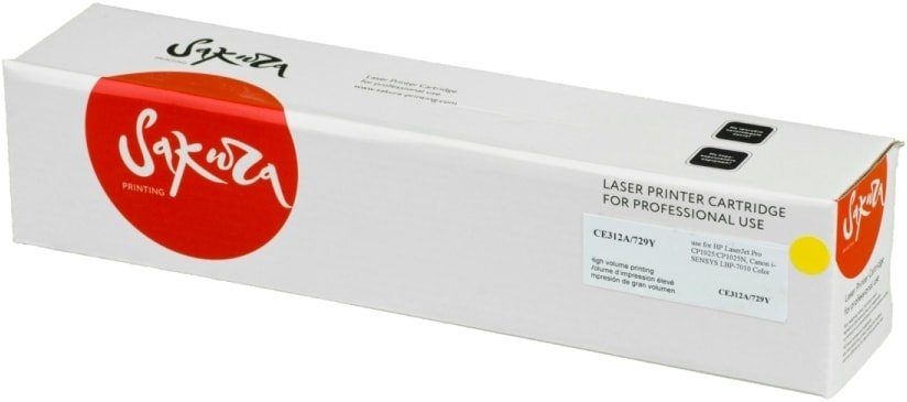 

Картридж Sakura Printing SACE312A/729Y (аналог HP CE311A)