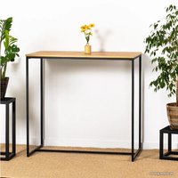 Барный стол Millwood Сидней 2 Л 120x60x105 (дуб золотой Craft-металл черный)