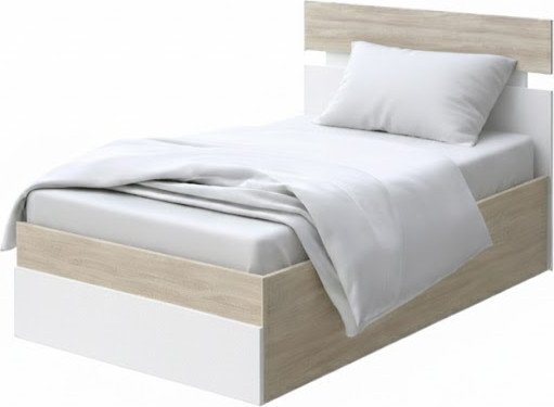 

Кровать PROxSON Milton с ПМ 80x200 (ясень шимо светлый/белый)