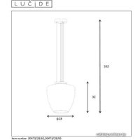 Подвесная люстра Lucide 30473/28/65