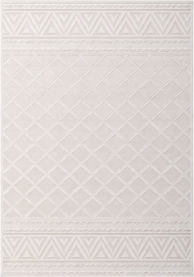 

Ковер для жилой комнаты LAXMI Comfort 847 прямоугольник (2.4x3.4, Cream/Cream)