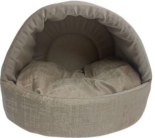 

Домик Homepet Indigo №2 83692 (44x44x36см, бежево-золотистый)