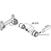 Скрытый механизм Grohe Veris 32635000