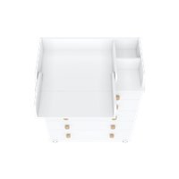 Детский комод Incanto Мишка с органайзером 800/5 PK-0060/00 (белый)