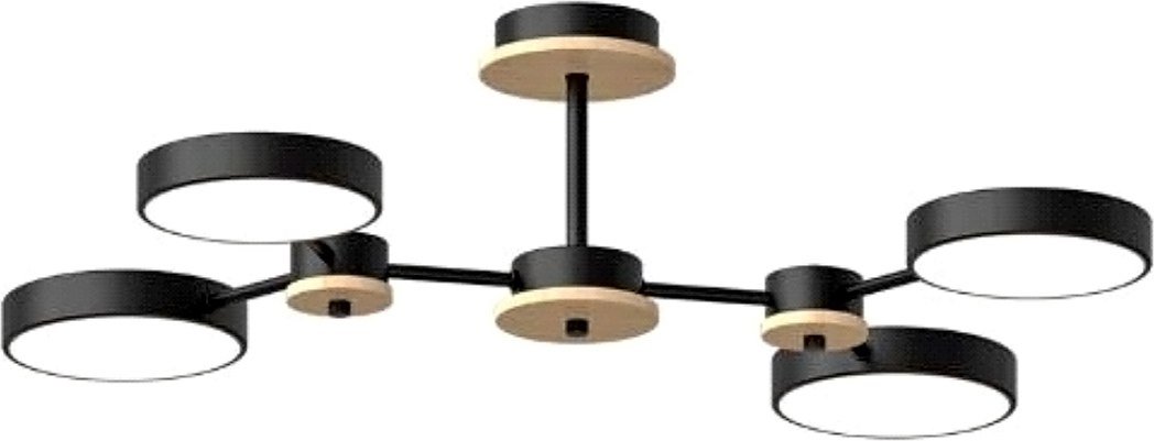 

Люстра средней высоты LED4U L3215-630 BK