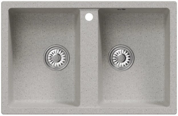 

Кухонная мойка Mixline ML-GM23 552039 (серый)