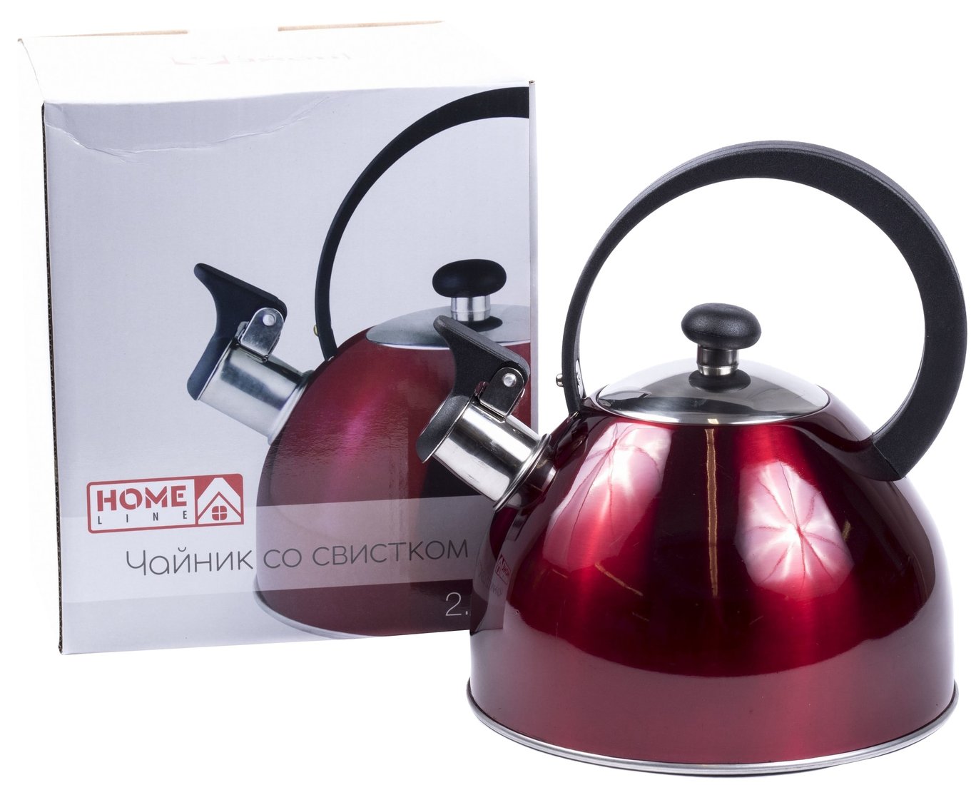

Чайник со свистком Home Line GS-04003BBY-2.2L