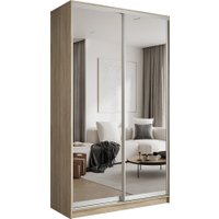 Шкаф-купе Евва АЭП ШК.2 02 138 SS.05 (дуб сонома/хром)