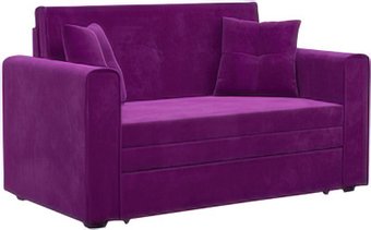 Диван Мебель-АРС Санта (микровельвет фиолетовый)
