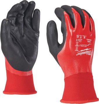 Нитриловые перчатки Milwaukee Fully Dip Cut Level 1/A 9/L 4932493220