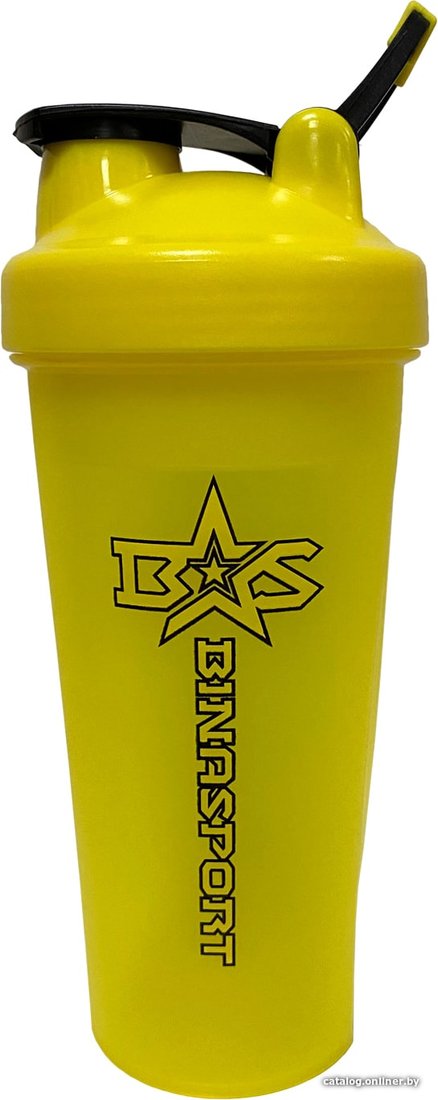 Шейкер Binasport 0.7 л (желтый)