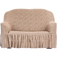 Пледы, покрывала Софатэкс Люкс Венеция ПО-4 с оборкой 00940 (капучино)