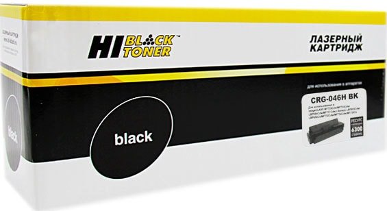 

Картридж Hi-Black HB-№046HBK (аналог Canon 046HBK)