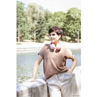 Наушники Miru Cat EP-W10 (розовый)