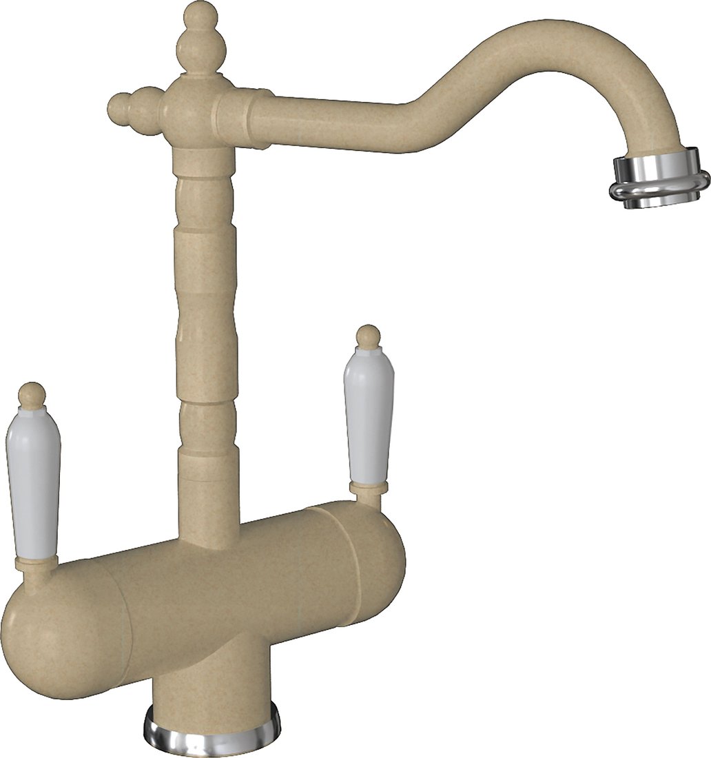 

Смеситель Florentina Ария (бежевый)