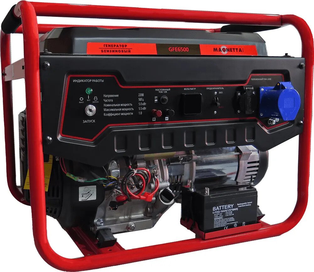 

Бензиновый генератор Magnetta GFE6500