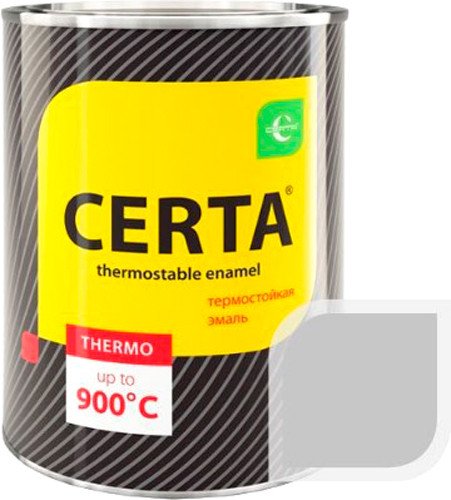 

Эмаль Certa Антикоррозийная Термостойкая до 700С 0.8 кг (серебристый)