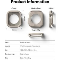 Чехол Ringke Air Sports для Apple Watch 11 / 10 46 mm Warm Gray