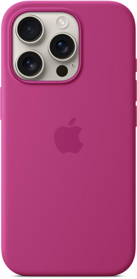 

Чехол для телефона Apple MagSafe Silicone Case для iPhone 16 Pro (розовый)