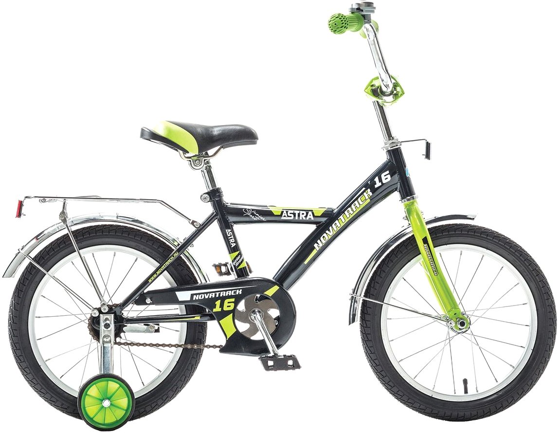 

Детский велосипед Novatrack Astra 16 (черный)