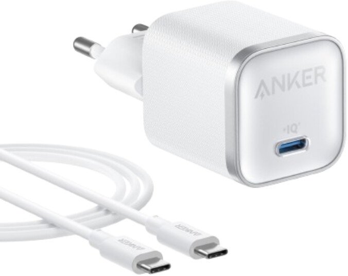 Сетевое зарядное Anker Nano Charger A2692 45W USB Type-C (белый)