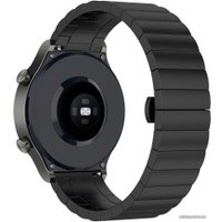 Браслет Rumi Snake металлический блочный 20 мм (черный)