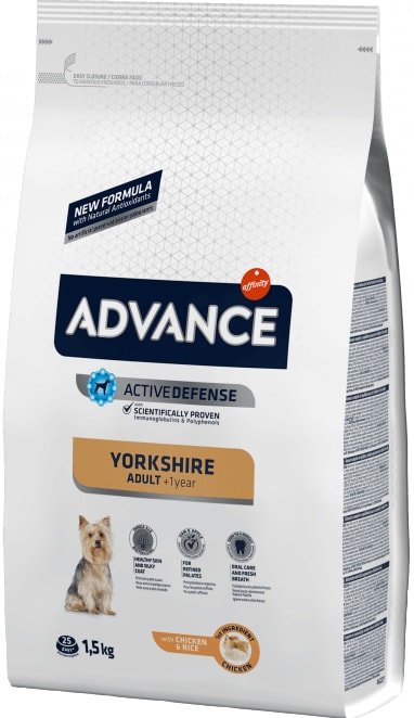 

Сухой корм для собак Advance Yorkshire 1.5 кг