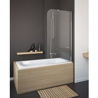 Стеклянная шторка для ванны Radaway Torrenta PNJ 80 (хром/прозрачное)
