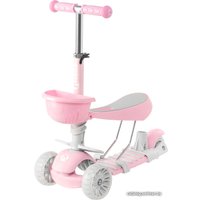 Трехколесный самокат Ricos Bubble KB05D (розовый)
