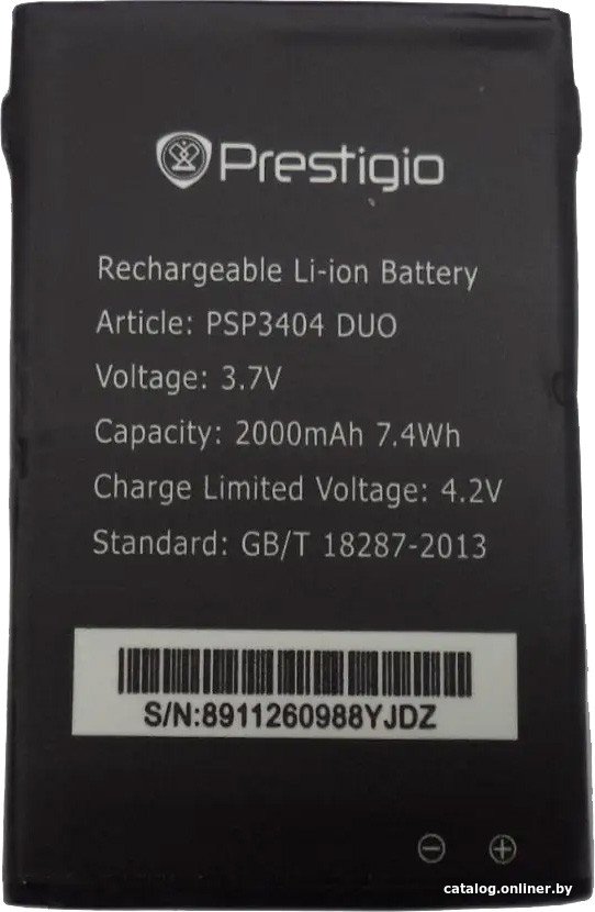 Аккумулятор для телефона Prestigio PAP3404