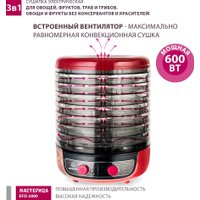 Сушилка для овощей и фруктов Мастерица EFD-2000