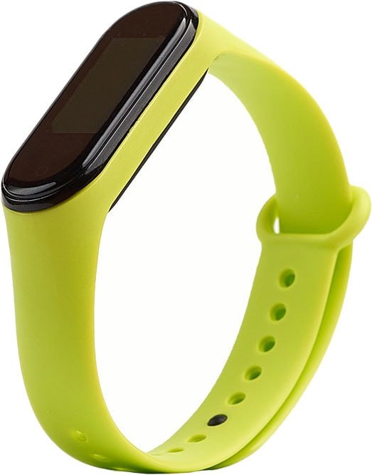 

Ремешок KST силиконовый для Xiaomi Mi Band 2 (салатовый)