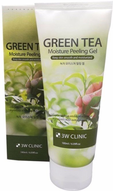 

3W Clinic Пилинг для лица Green Tea Moisture Peeling Gel 180 мл