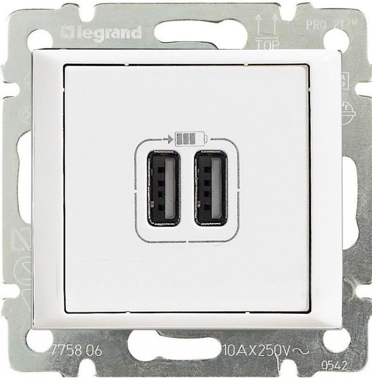 

Розетка USB Legrand Valena 7 704 70