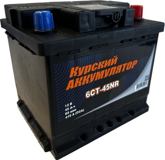 Автомобильный аккумулятор Курский Аккумулятор 6СТ-45NR (45 А·ч)