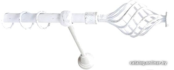

Карниз для штор Lm Decor Вираж (белое золото, гладкая, 2м 16мм, 1 ряд)