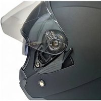 Мотошлем AIM JK526 526-008-XL (XL, черный матовый)