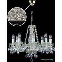 Подвесная люстра ArtGlass Radka Viii. Full Cut R14 White Nickel Sp