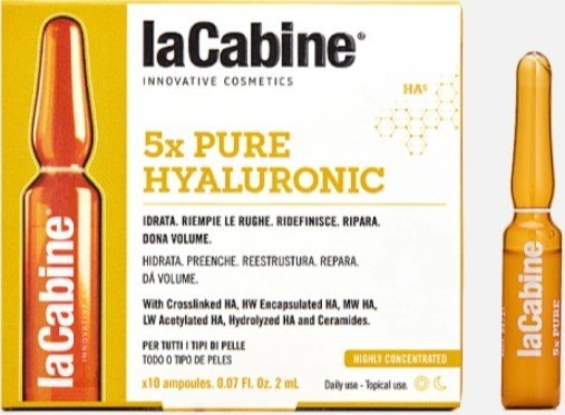 

La Cabine Сыворотка для лица 5 x Pure Hyaluronic Ampoules 2 мл