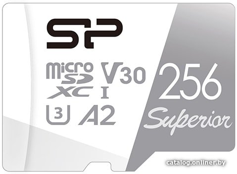 Карта памяти Silicon-Power Superior microSDXC sp256gbstxda2v20 256GB