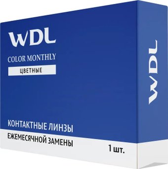 Контактные линзы WDL Color Monthly BC 8.6 violet -6.00