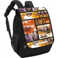 Школьный рюкзак Grizzly RAk-091-2 (черный)