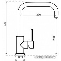 Смеситель Reginox Crystal PVD (черный)