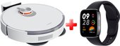 Robot Vacuum S20+ B108GL (международная версия, белый) + Умные часы Xiaomi Redmi Watch 3 (черный, международная версия) по акции