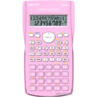 Инженерный калькулятор Deli D82MS (розовый)